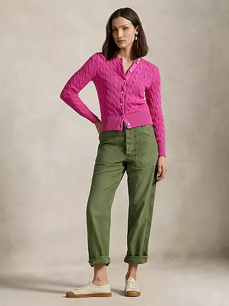 POLO RALPH LAUREN | Cardigan Coupe Slim | pink